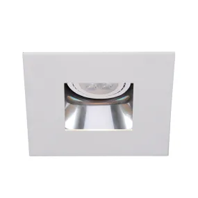 4" Square Adjustable Open Reflector Trim