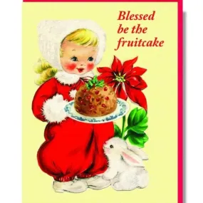 Blessed Be The Fruitcake Christmas Card