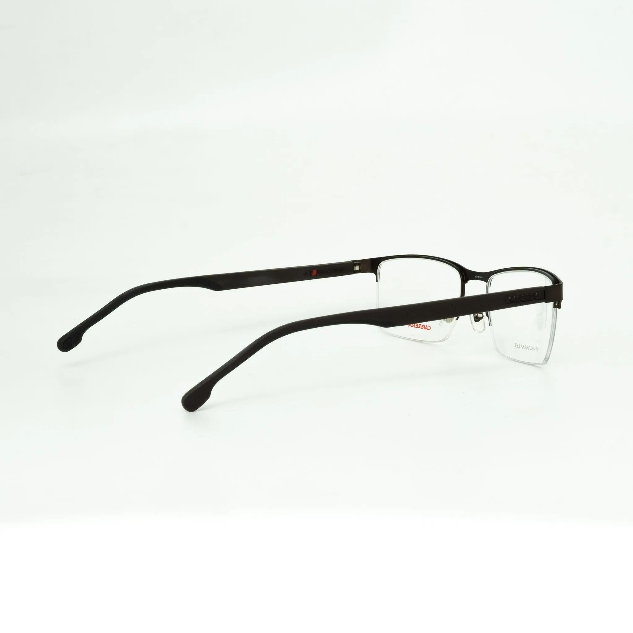 Carrera Men's Black Metal Square Eyeglasses CA886409Q55