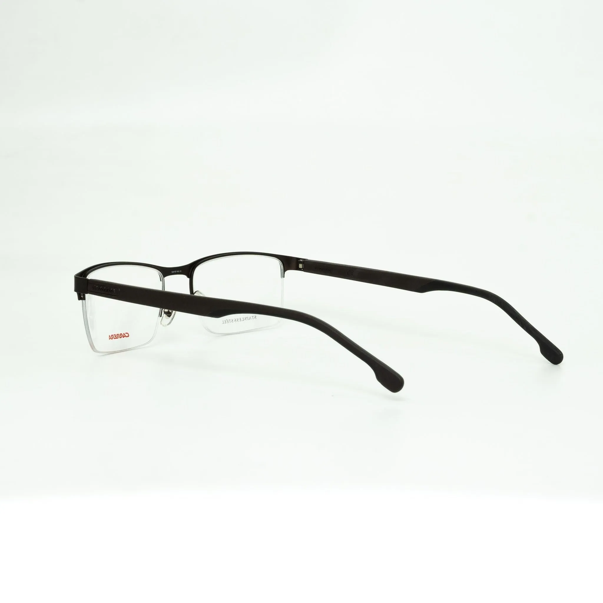 Carrera Men's Black Metal Square Eyeglasses CA886409Q55