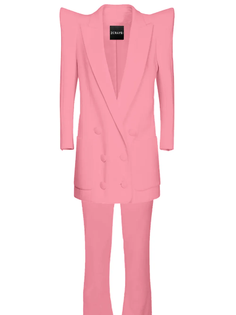 CHEMISTRY Blazer Dress & Pants Set in Pink