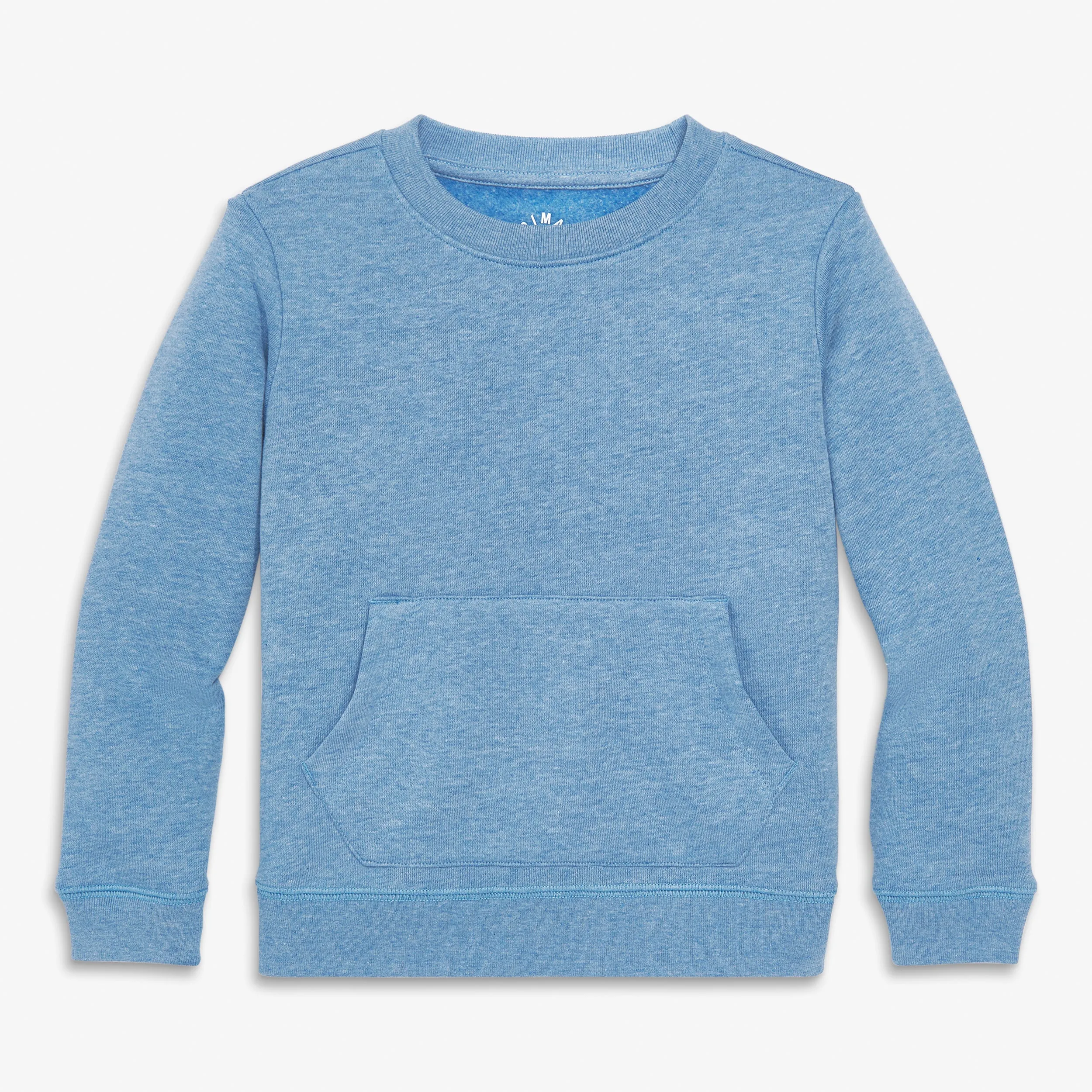 Cozy fleece crewneck sweatshirt