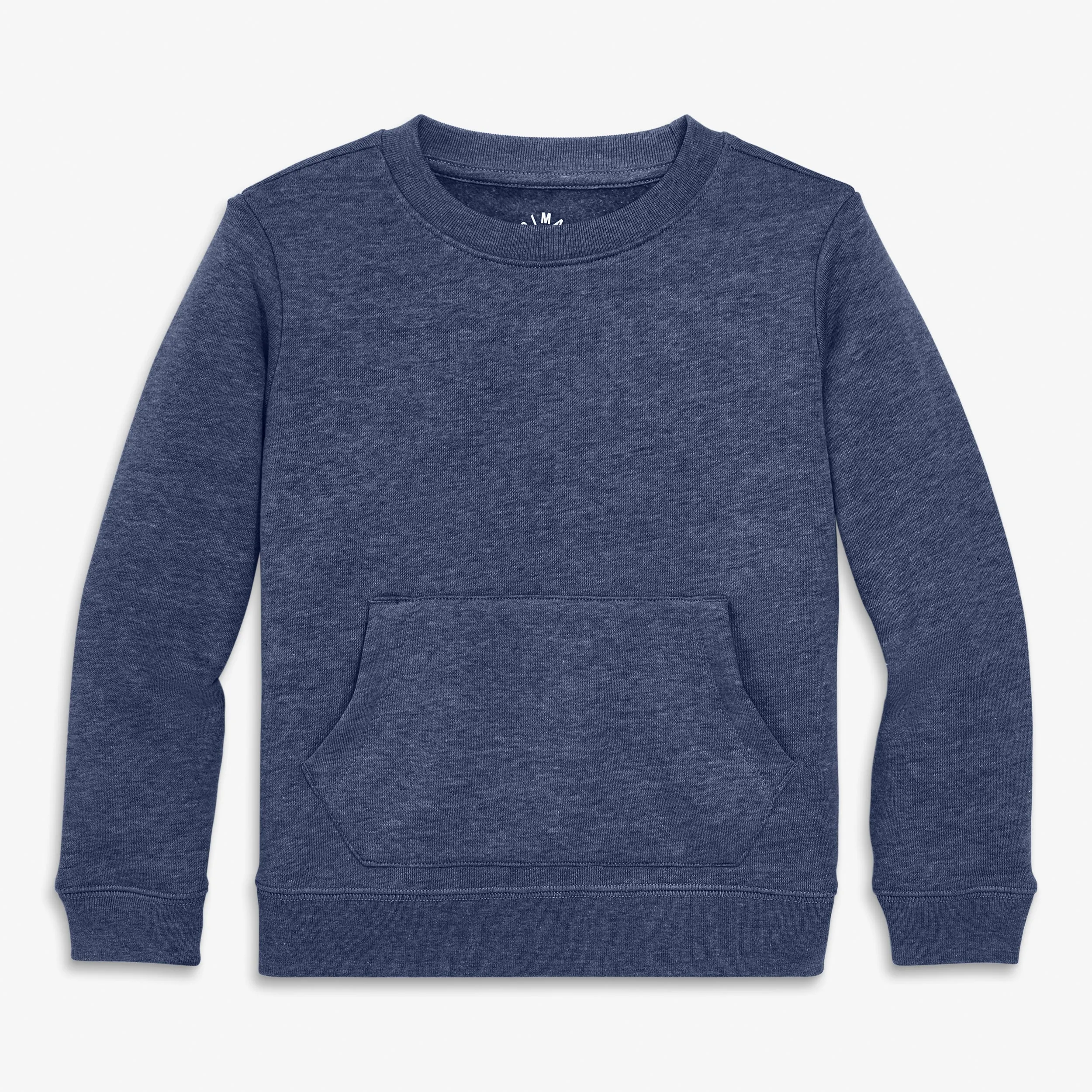 Cozy fleece crewneck sweatshirt