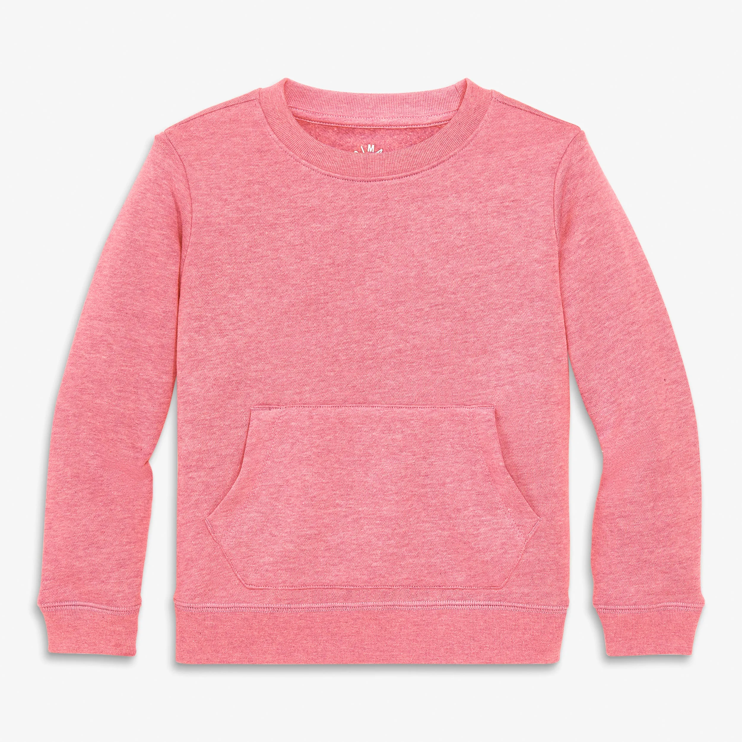 Cozy fleece crewneck sweatshirt