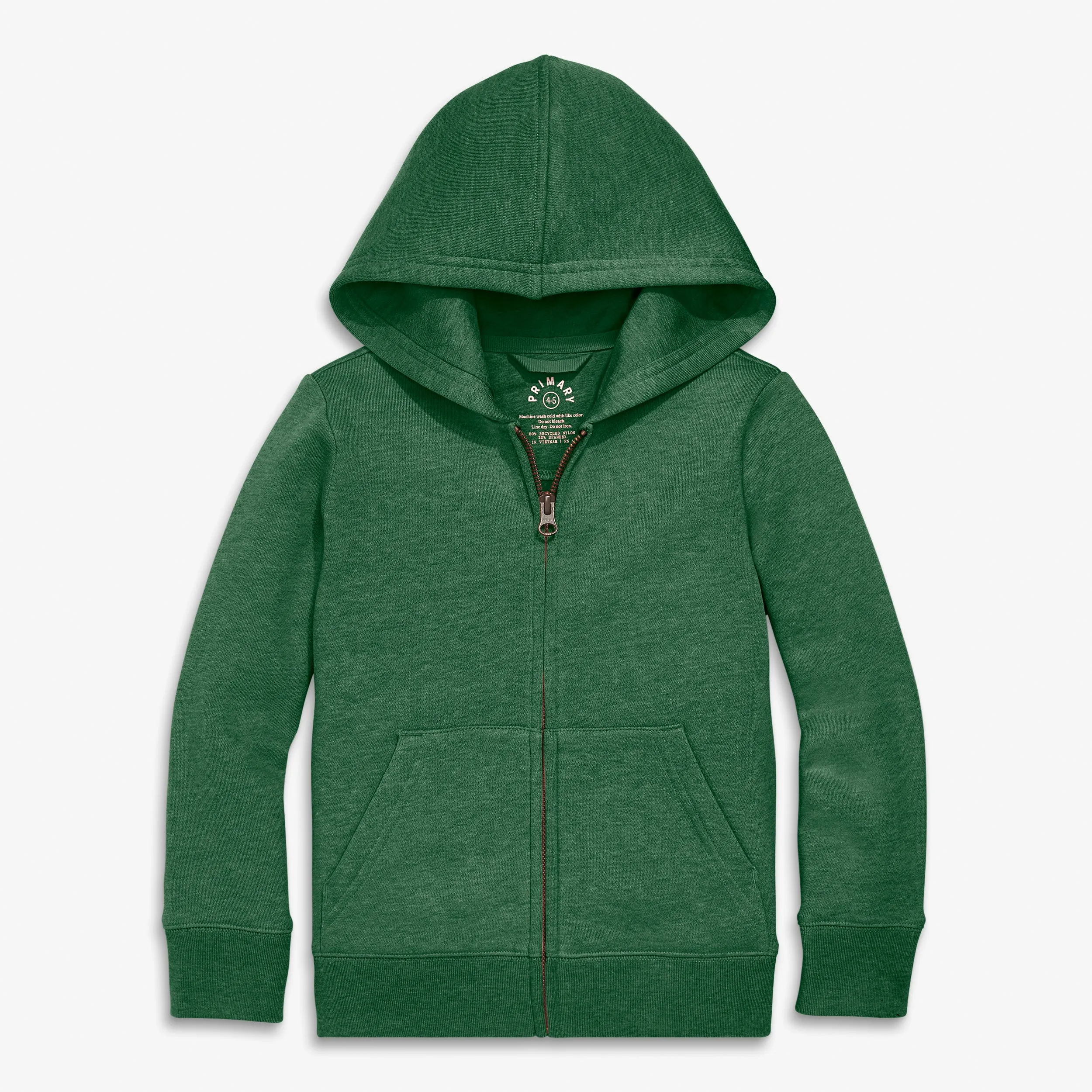 Cozy fleece zip hoodie