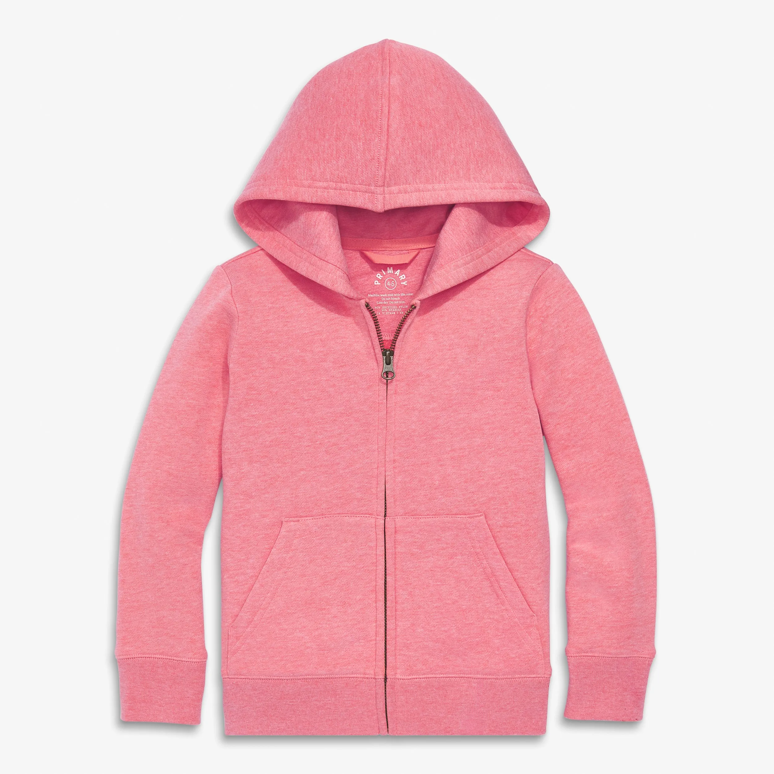 Cozy fleece zip hoodie