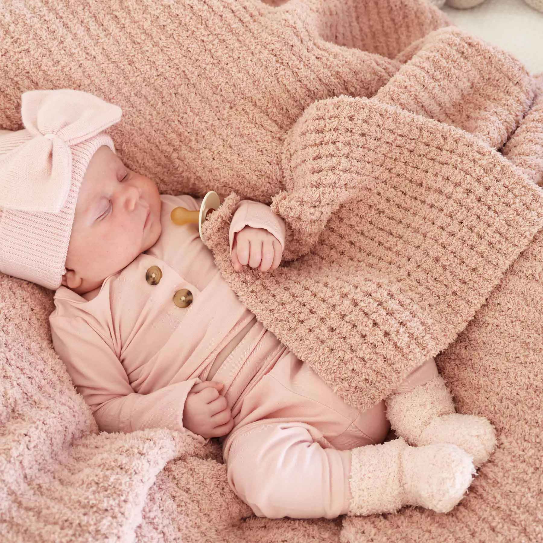 CuddleLane™ Luxe Waffle Lovey | Solids