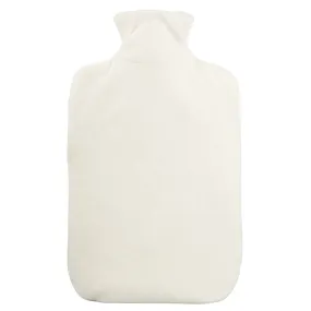 Eco Hot Water Bottle with Cover, Nicki - Soft Cream