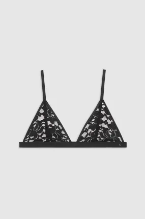 Eldra Bralette - Black Floral