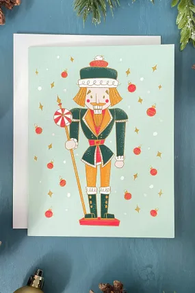 Midcentury Nutcracker Christmas Card