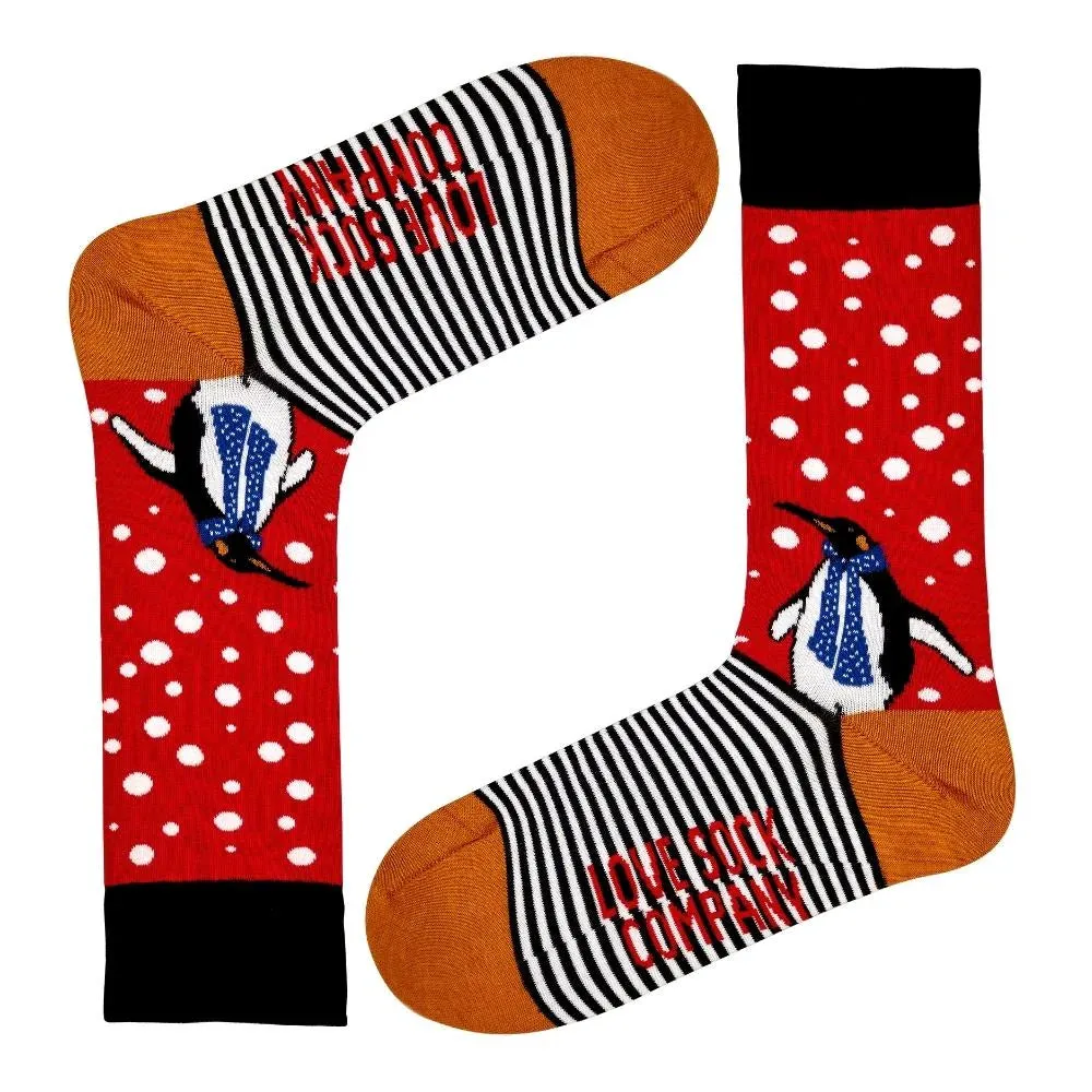 Penguin crew socks