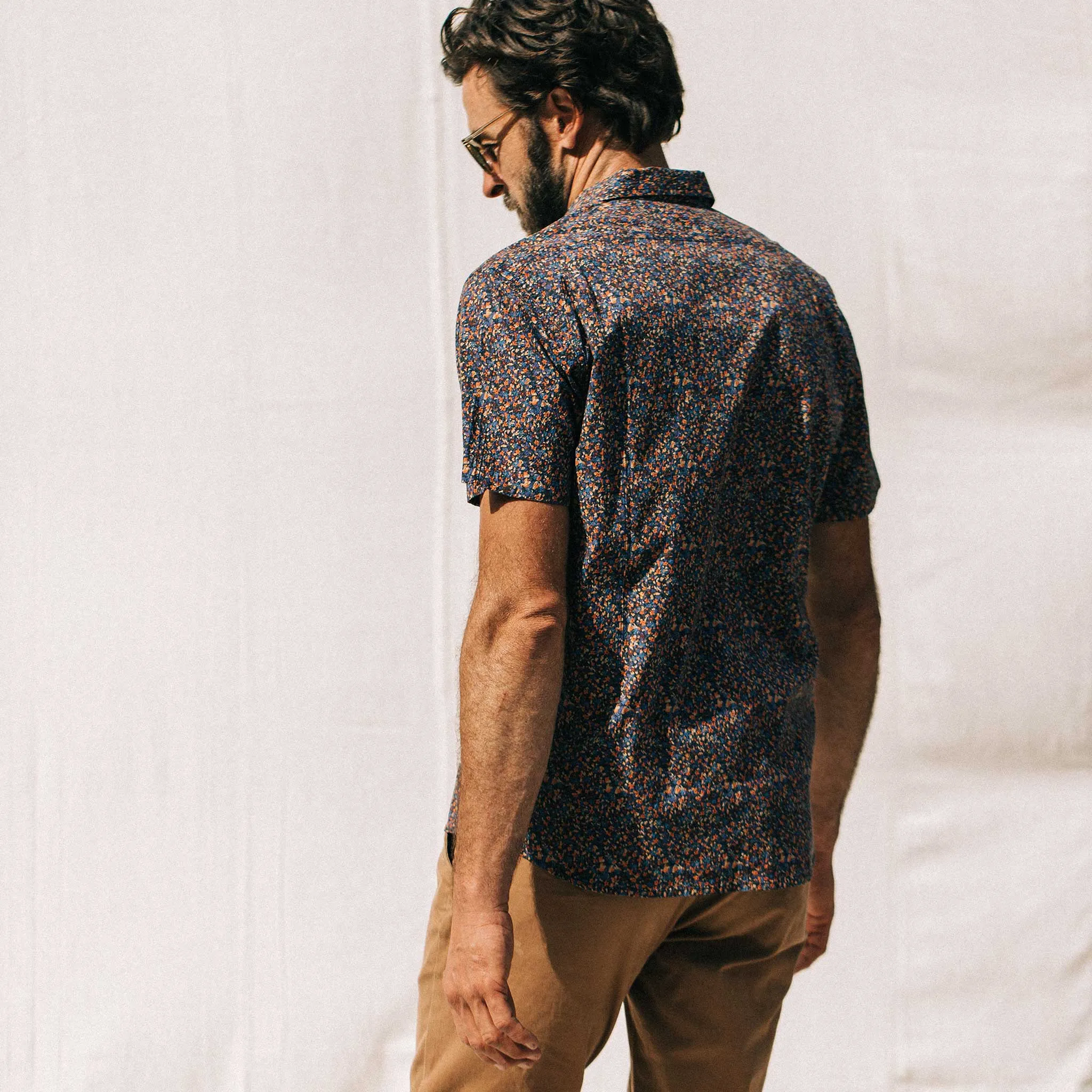 The Short Sleeve Hawthorne in Flower Field